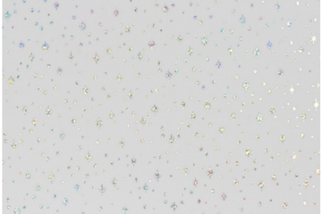 Tüll "Elsa" mit Glitzersternen, helltürkis, 0,5 m
